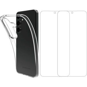 Pack ESSENTIELB Samsung S25FE coque + verre trempé