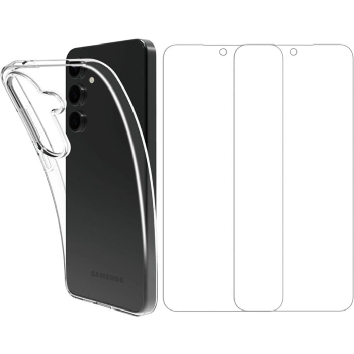 Pack ESSENTIELB Samsung S25FE coque + verre trempé