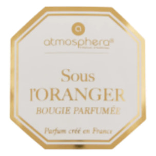 Bougie parfumée Elisa orange - néroli transparent 200g