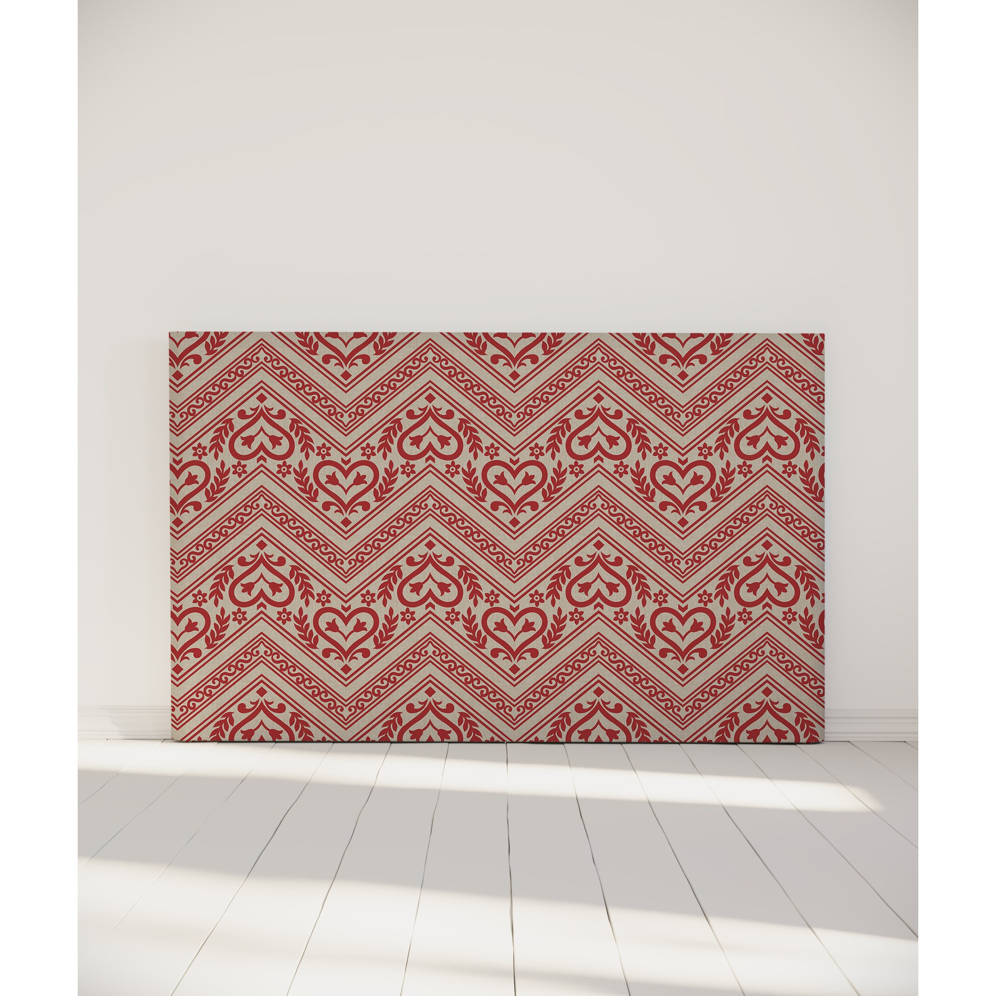 Tête de lit Châtel | Coloris Rouge | Largeur au choix