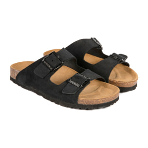 SANDALIA BABUNKERS NEGRO