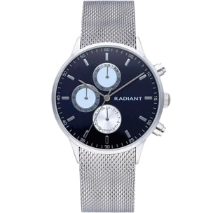Reloj Radiant RA601702 Hombre Analogico Cuarzo con Correa de Acero inoxidable