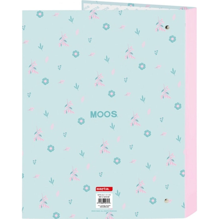 Carpeta folio 4 ani.mixtas moos "garden"