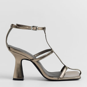 Sandalias de tacón - Anne Metalizado - 10 cm