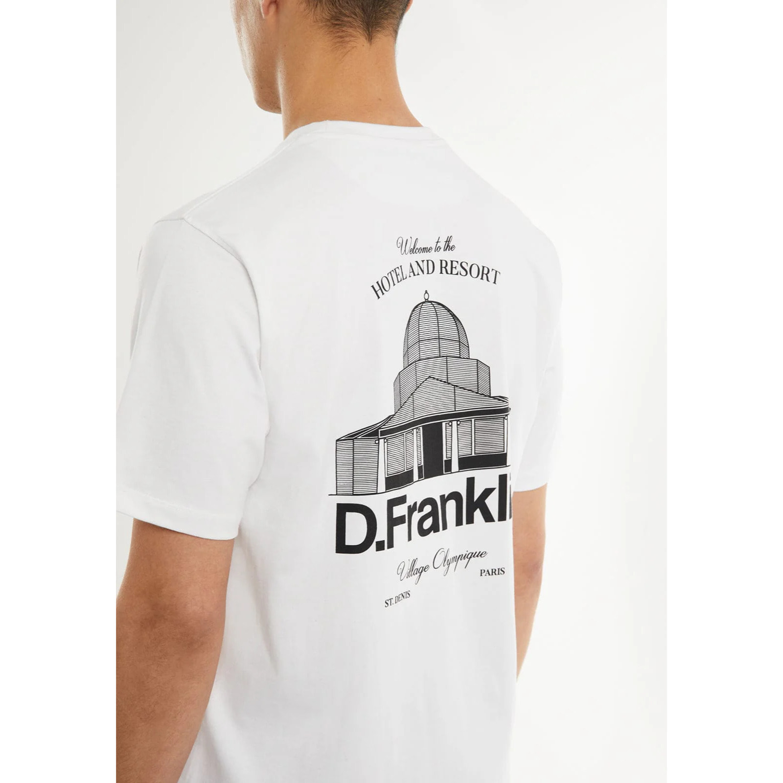 Camiseta de Hombre St.Denis Blanco / Negro D.Franklin