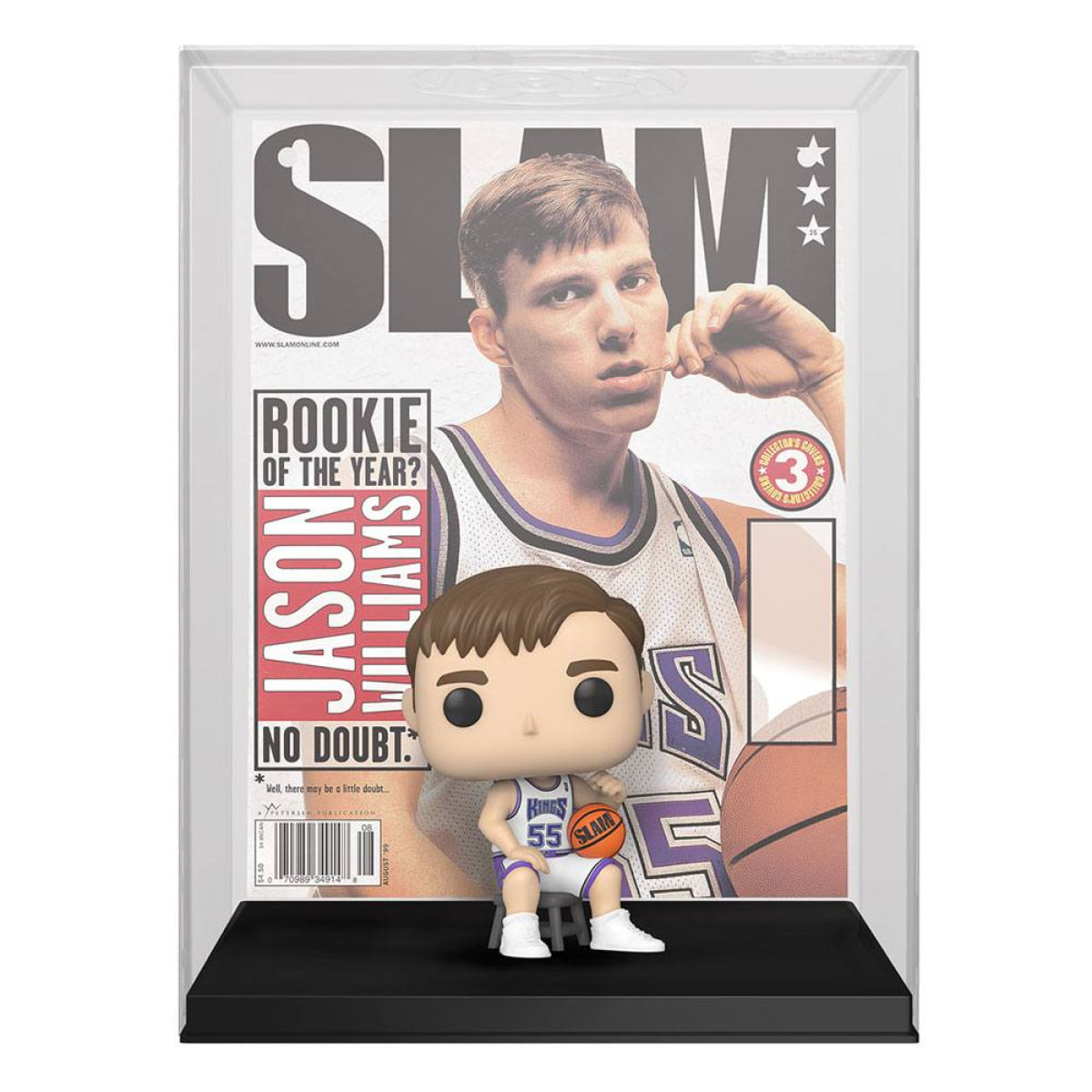 Nba Cover Pop! Basketball Vinile Figura Jason Williams (slam Magazin) 9 Cm Funko