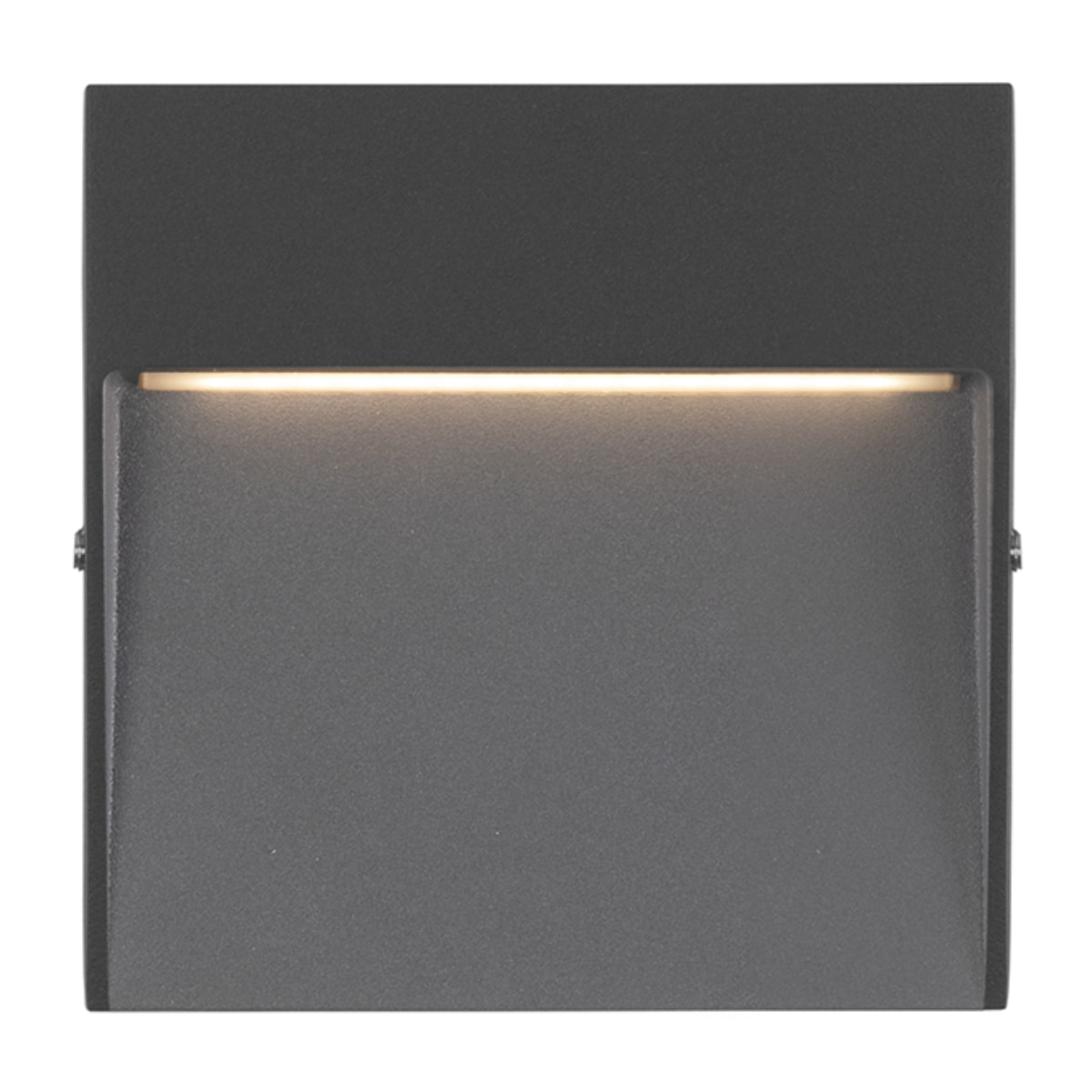 FORLIGHT Nod Square - Foco LED Exterior IP65 de Superficie para Pared. Lámpara de Pared para Señalizar Caminos | Escaleras y Ro