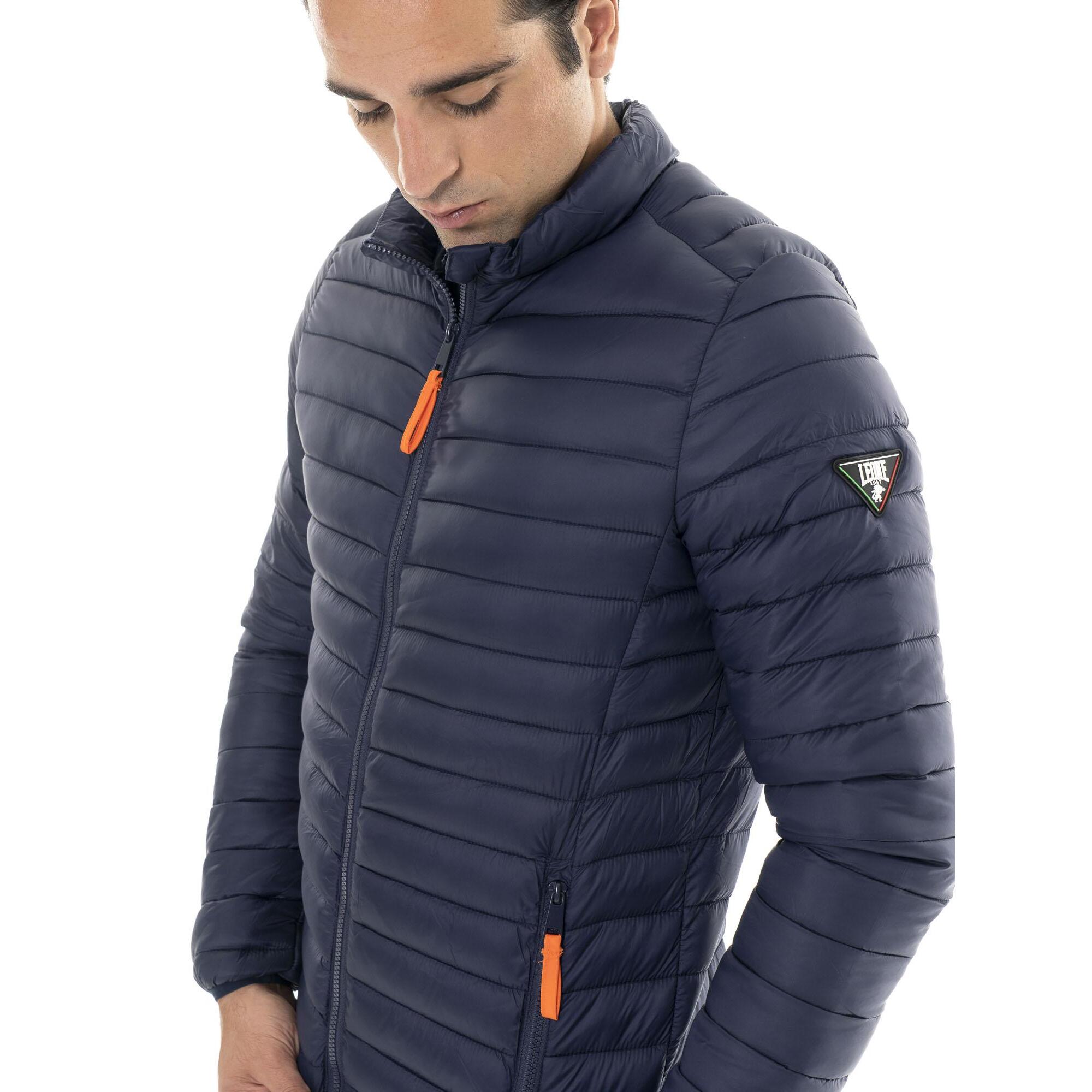 Piumino invernale da uomo con zip e collo alto 'Basic'