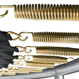 Trampoline réversible avec accessoires -