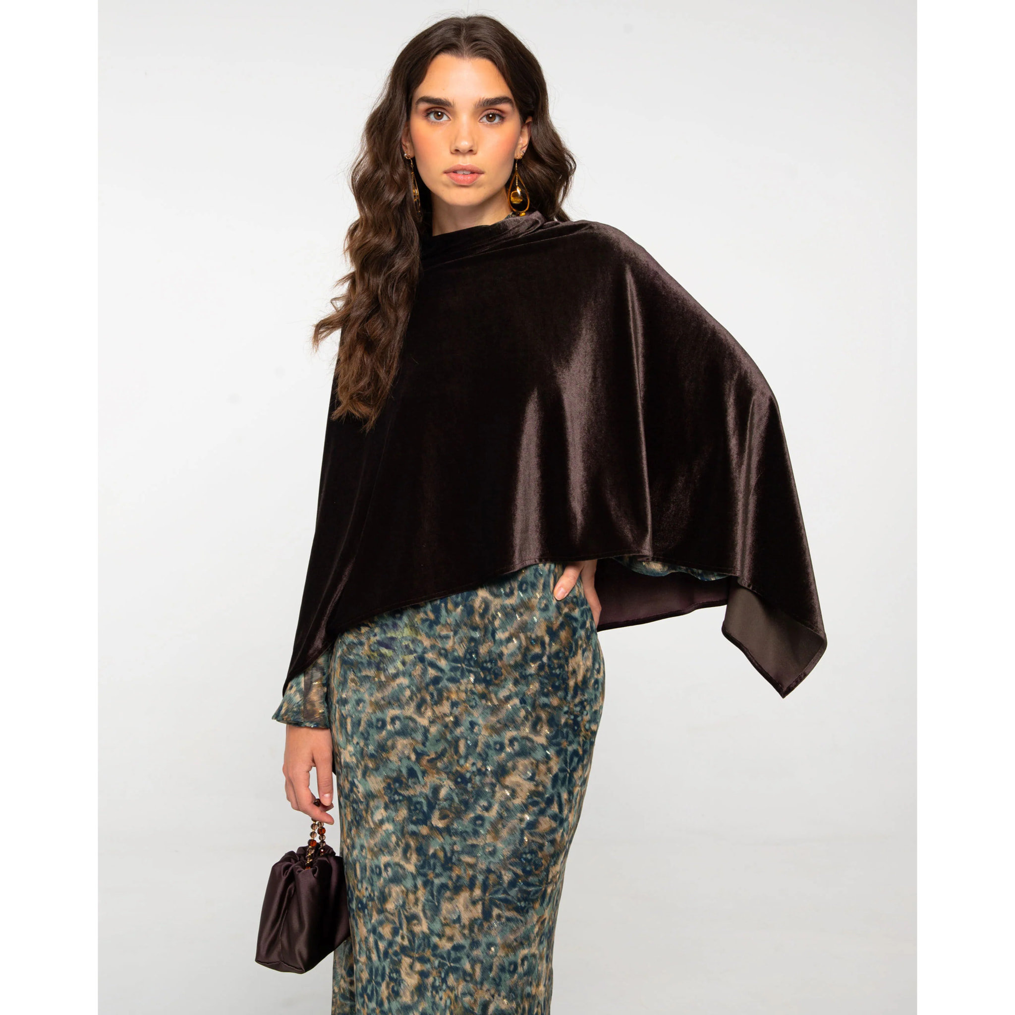 Echarpe de mujer elegante.