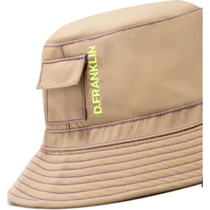 Gorro Unisex Bucket Hat Beige D.Franklin