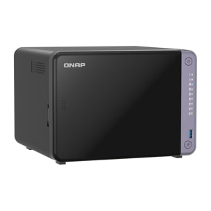TS-632X-4G 6-bay 3.5" desktop NAS, AL524 4C 2.0GHz, 4GB DDR4 RAM