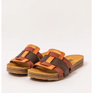 Sandalias 0259 NAPPA MULTI BROWN/ CRETA color Multi brown