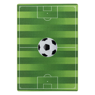 PLAY - Tapis enfant terrain de foot vert - PLA2911VER