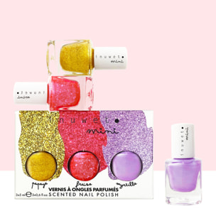 Mini Vernis à Ongles - Coffret Papaye Fraise Myrtille