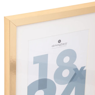 Cadre photo "Manu" doré 18x24cm