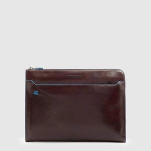 Piquadro Custodia in pelle porta pc con manici a scomparsa, tasca per AirPods®, schermata con protezione RFID