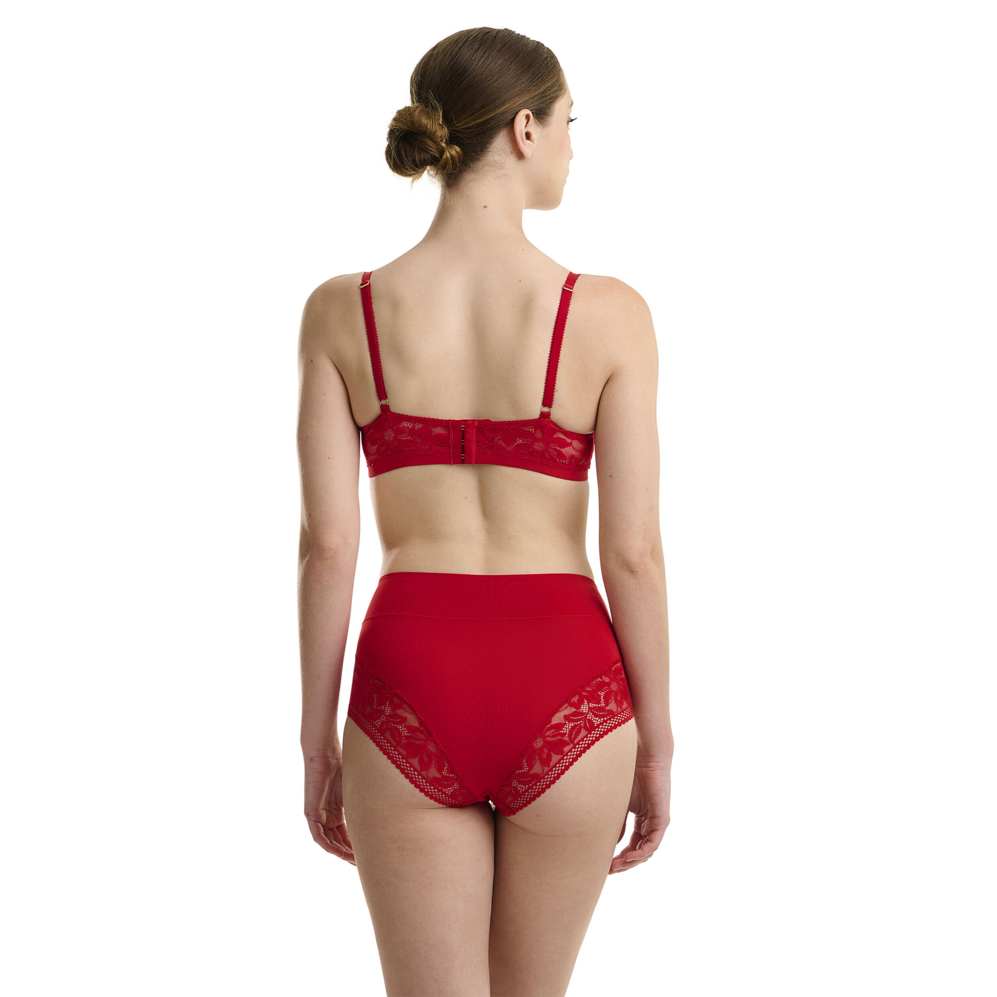 Slip Lace High Waist Brief