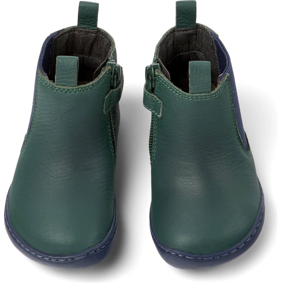 CAMPER Peu Cami - Botines Verde Infantil Unisex