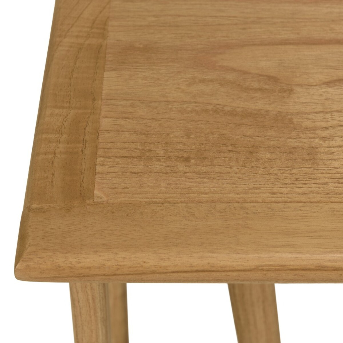 AMY - Console 110cm en bois de mindi pieds triangles