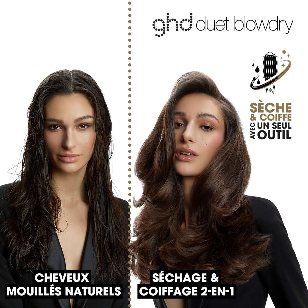 Coffret Brosse Soufflante 2-en-1 ghd Duet Blowdry - Édition limitée ghd Cashmere