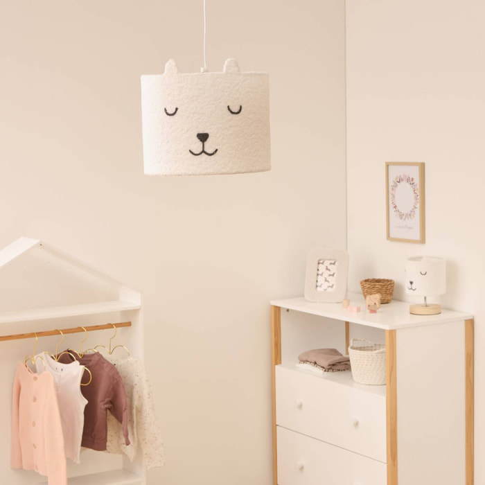 Suspension enfant Toxey blanc H110cm