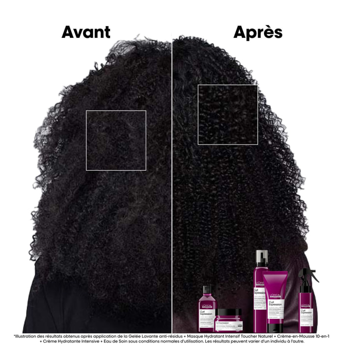 Série Expert Curl Expression - Masque Hydratant Intensif pour cheveux ondulés, bouclés et frisés