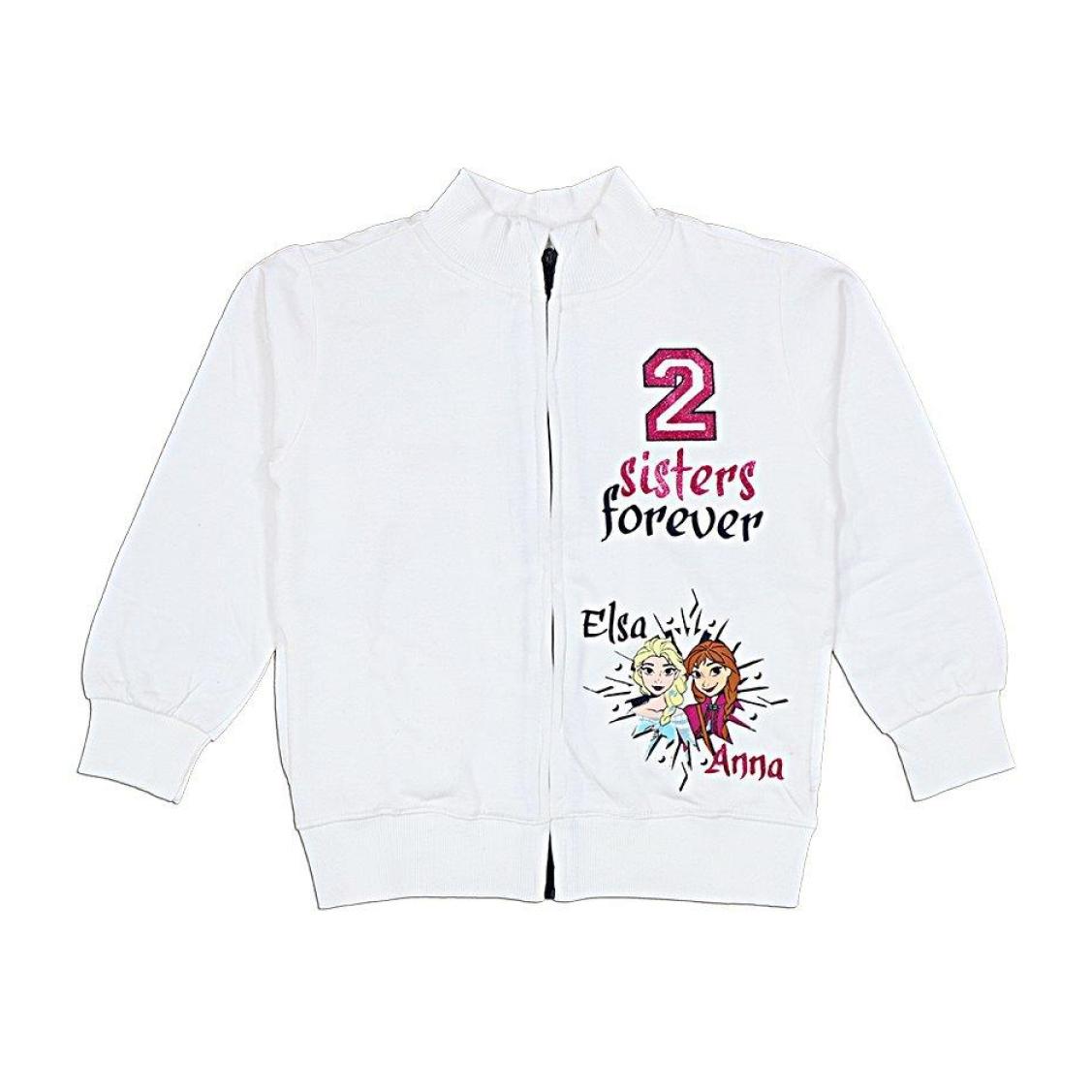 Tuta 2 Pezzi Disney Frozen Bianco Lei Disney Bianco