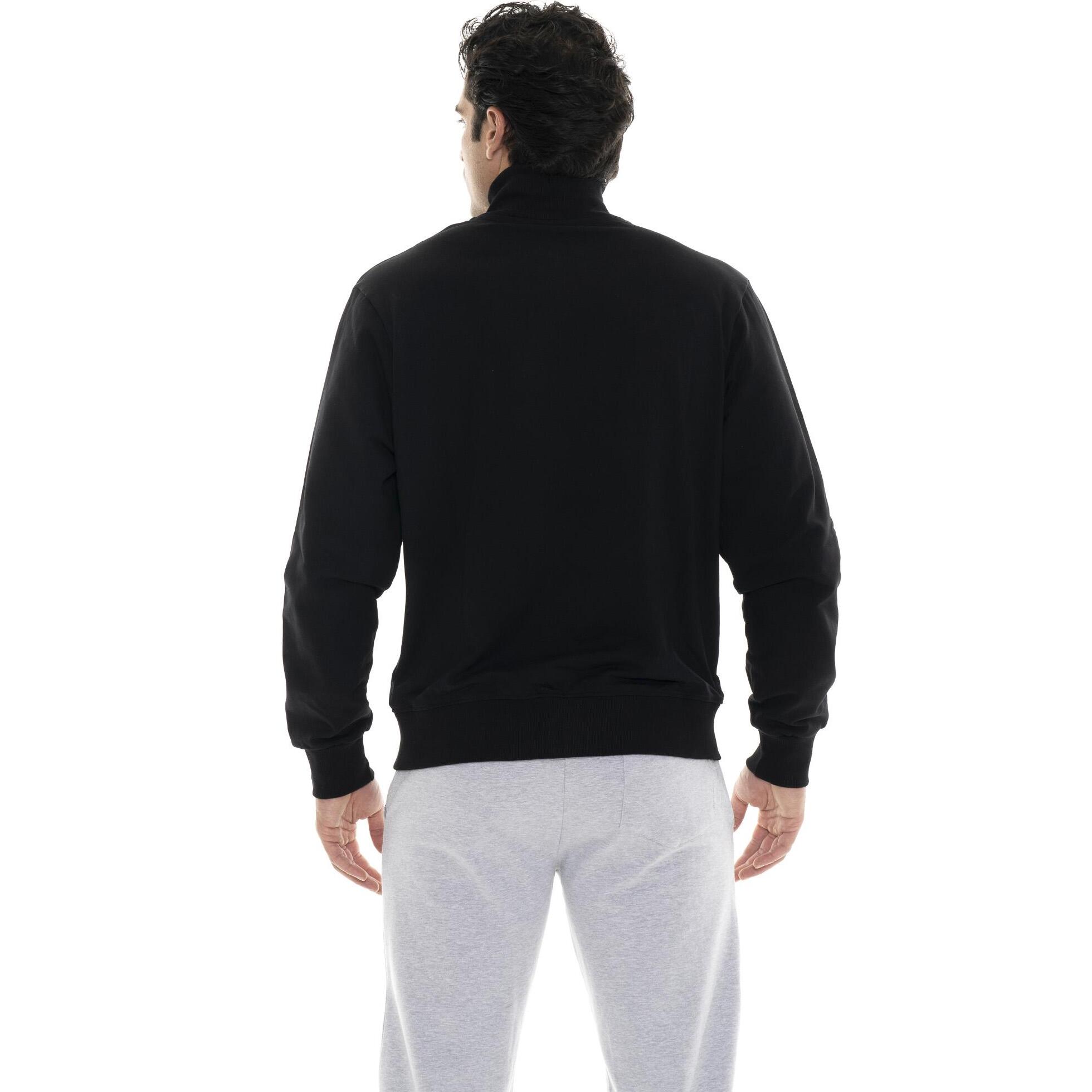 Sudadera de invierno para hombre con cuello alto y cremallera 'Basic'