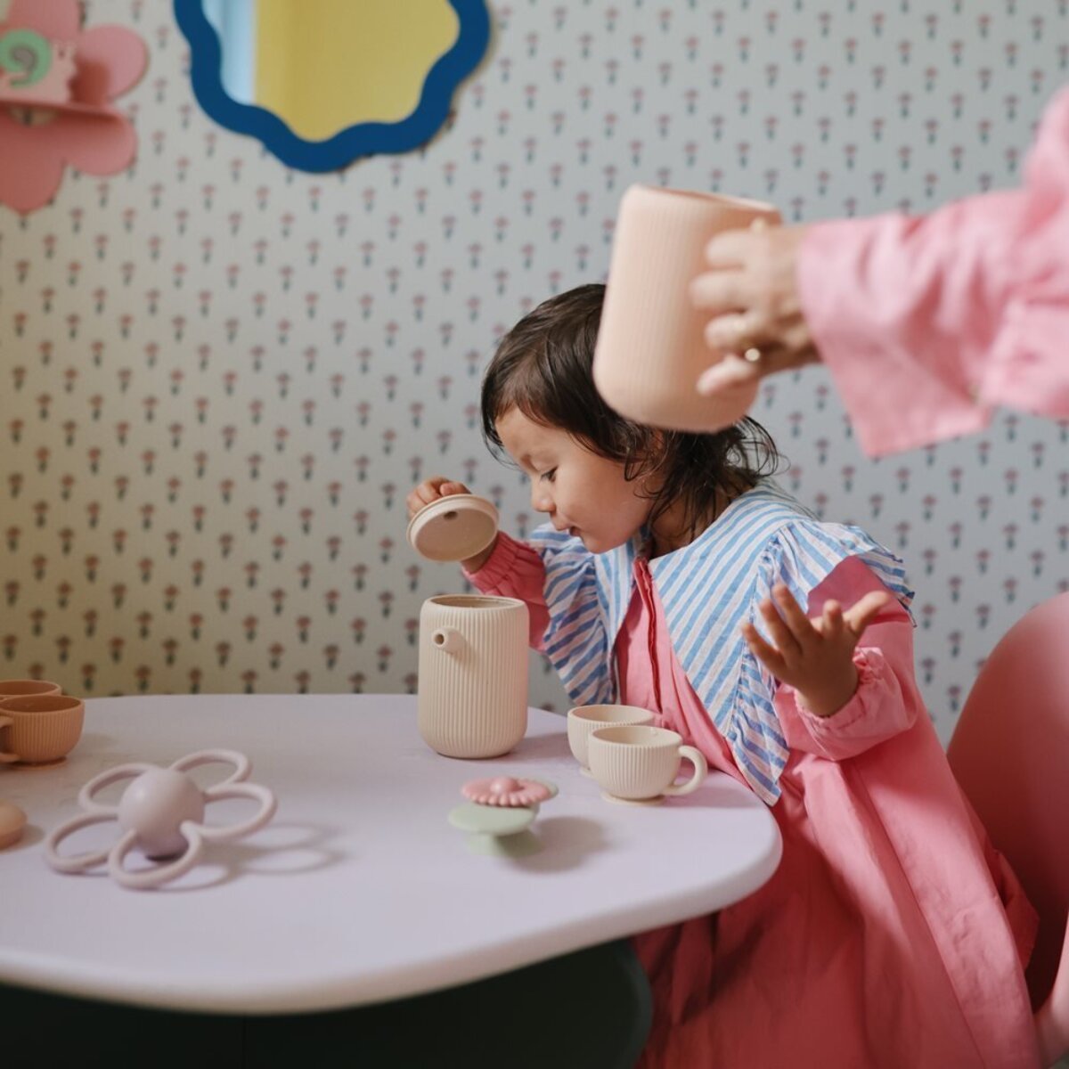 Mushie Juego De Te Solid