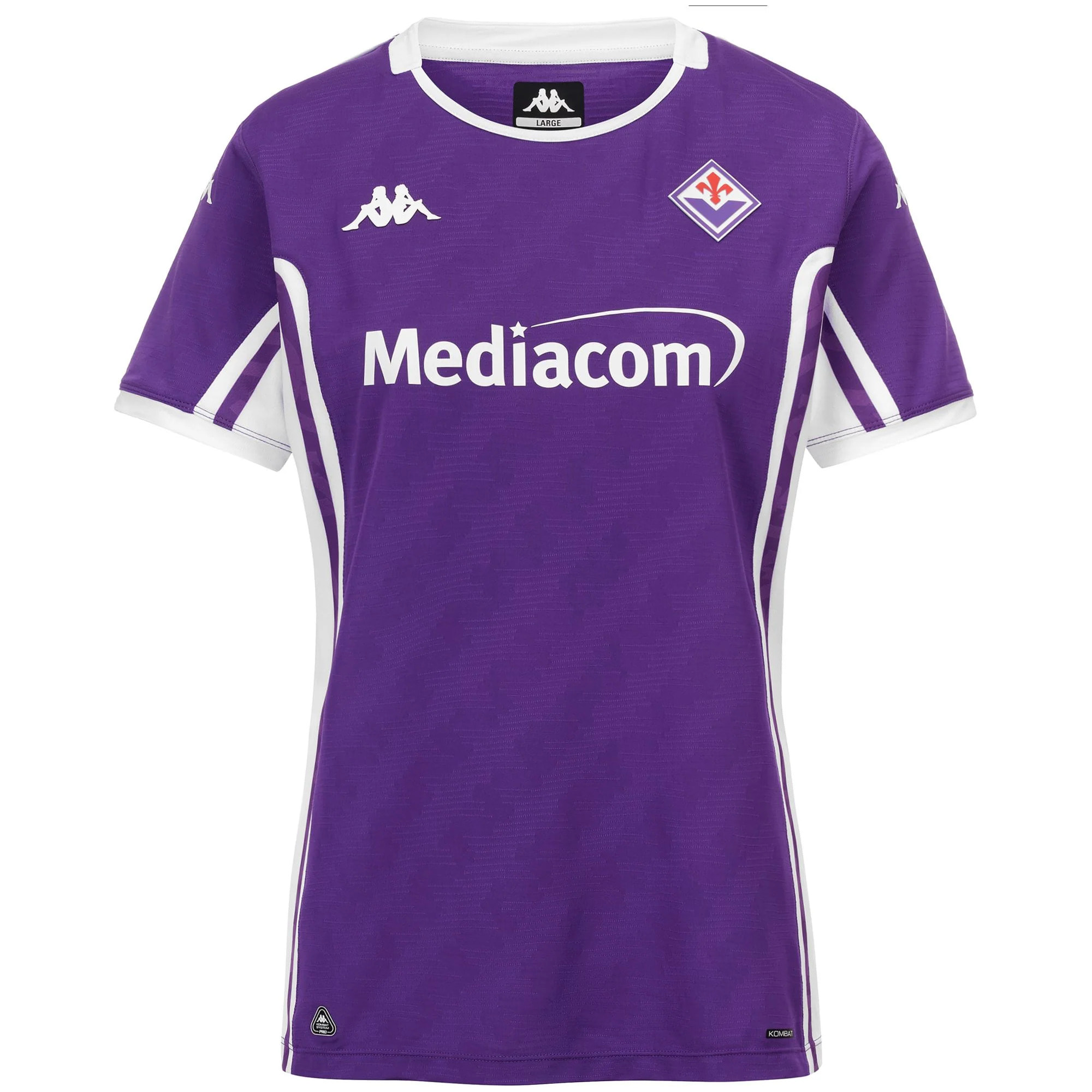 Camisetas de juego Kappa Mujer Kombat Pro 2026 Home Fiorentina