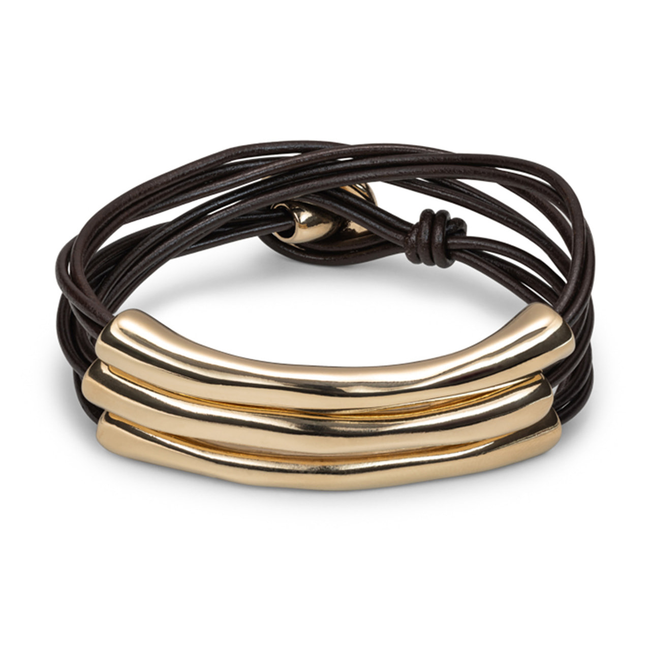 Pulsera "o no tubi" DORADO L