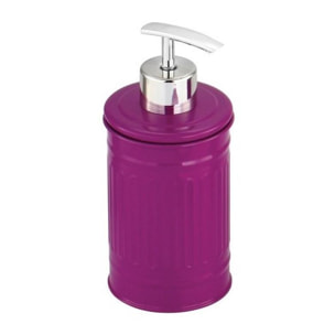 Distributeur de savon Acier HABANA Violet MSV