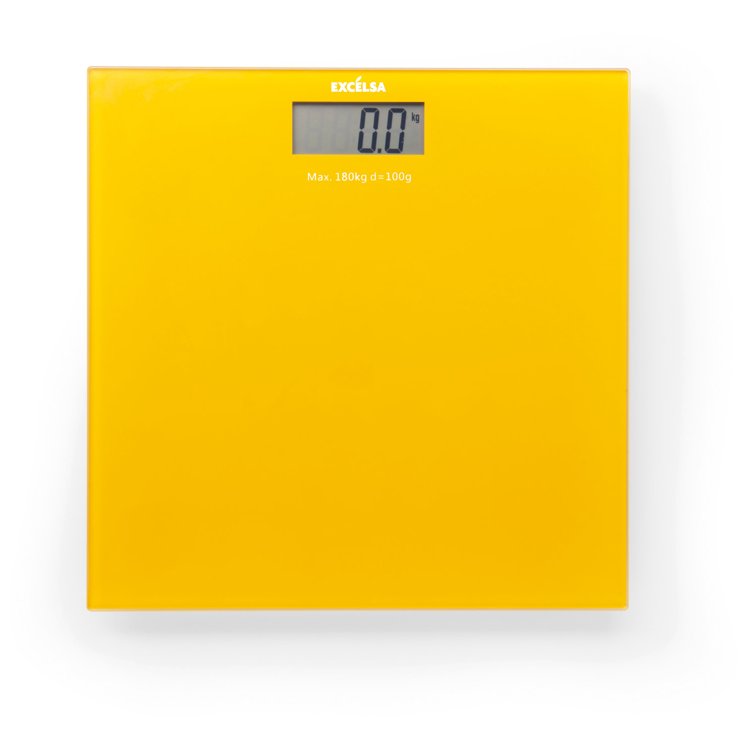 Pèse-personne digital Excelsa- Spa, Verre Jaune