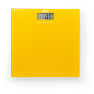 Pèse-personne digital Excelsa- Spa, Verre Jaune