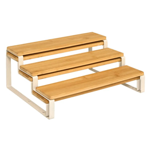Etagère à épices Ordera extensible L32cm en bois gris