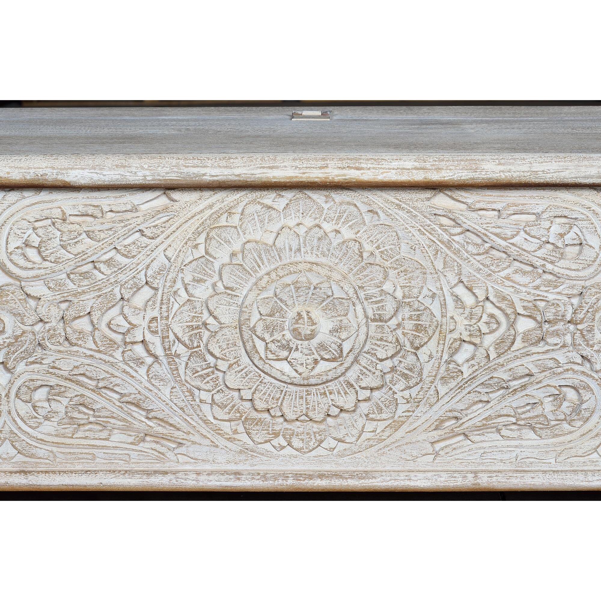 Baúl - madera de mango - 150x50x60cm