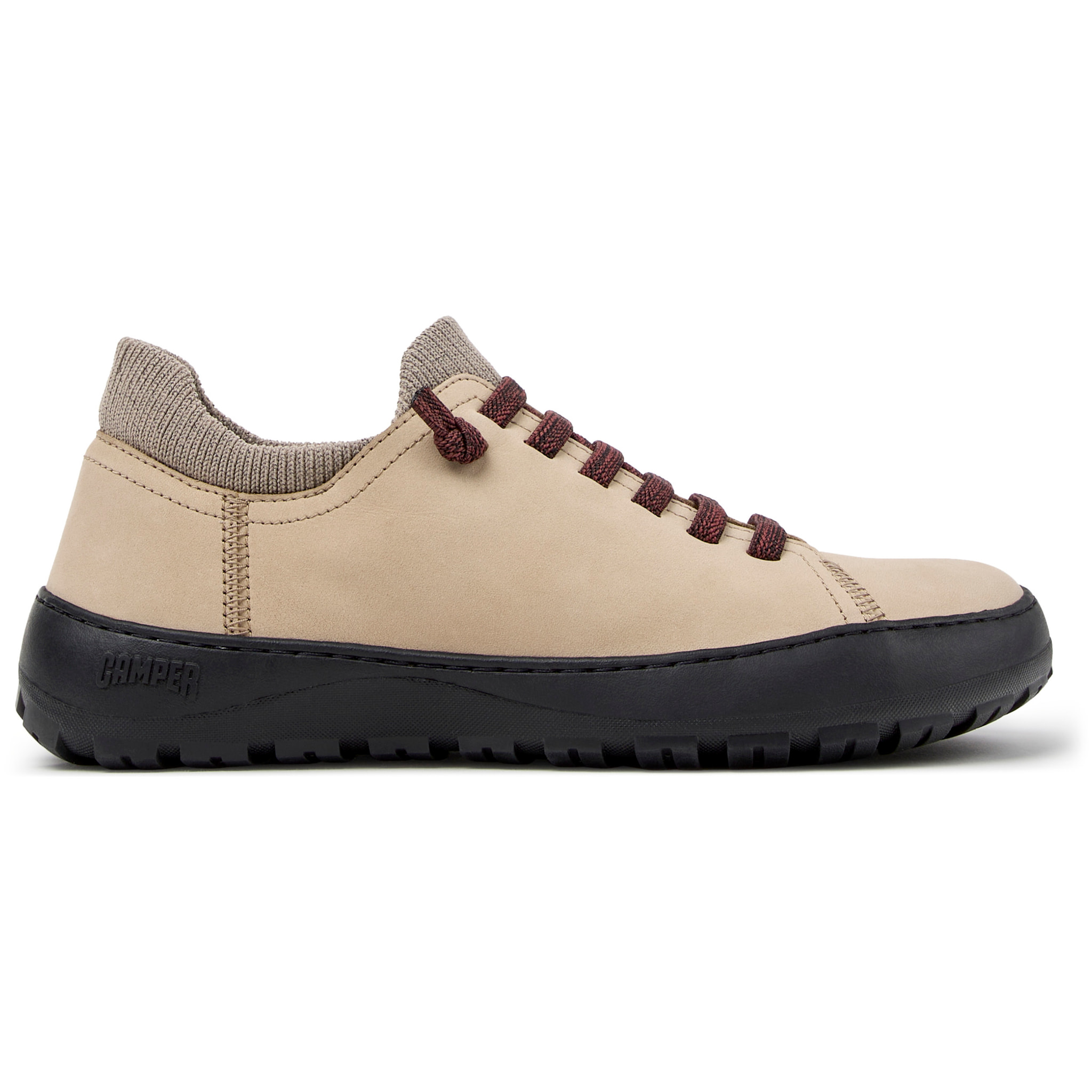Zapatillas - CAMPER Peu Serra - Beige - Piel nobuk
