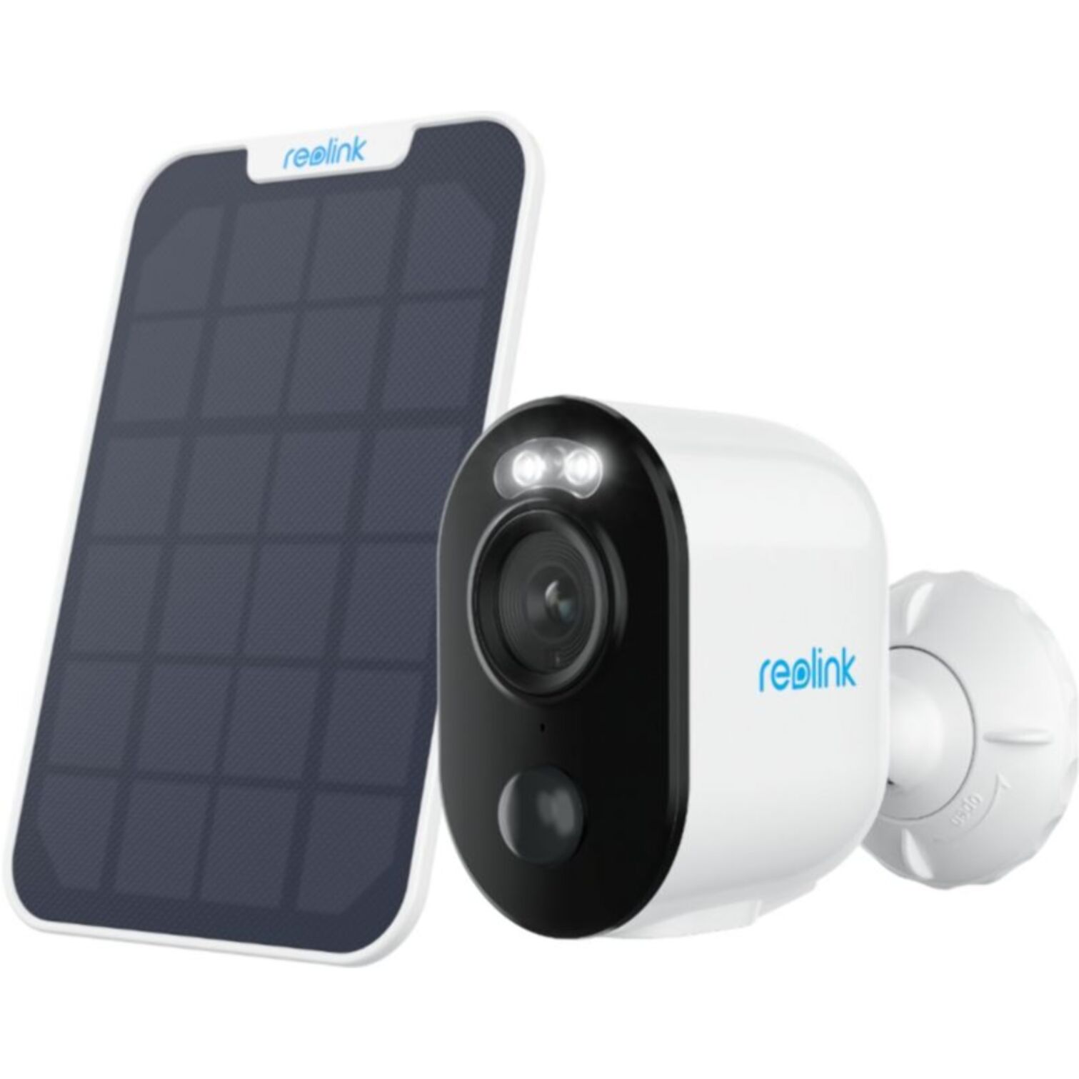 Caméra de surveillance REOLINK B310 Blanche + panneau solaire