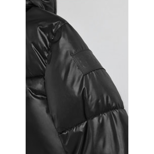 Chaqueta negra corta acolchada Sidney con detalles Polo Club