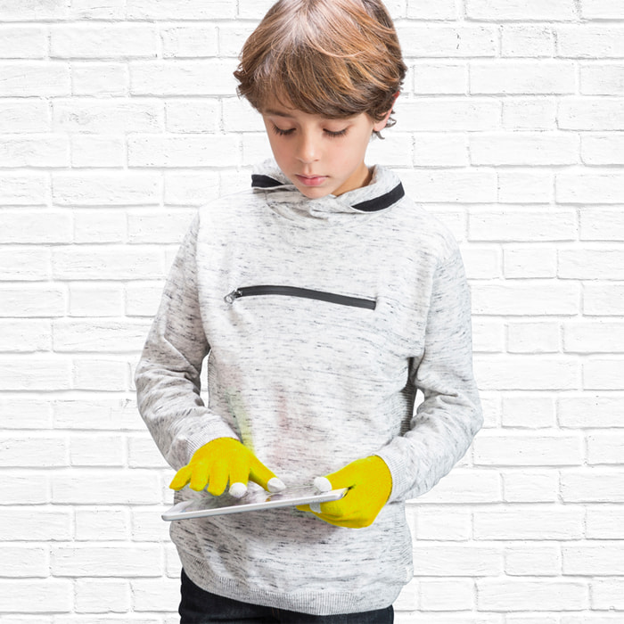 Par de guantes táctiles Pigun. Talla única.