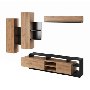 Oresteluchetta Parete soggiorno JOPLIN ANTHRACITE