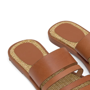 Sandalia plana slip-on Paloma 2cm