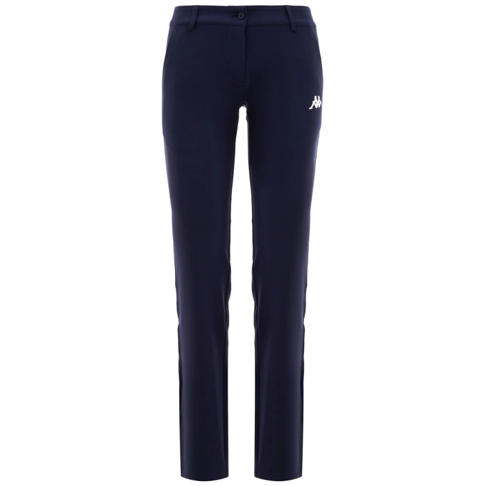 Kappa - Pantaloni Donna Blu - Suvaly