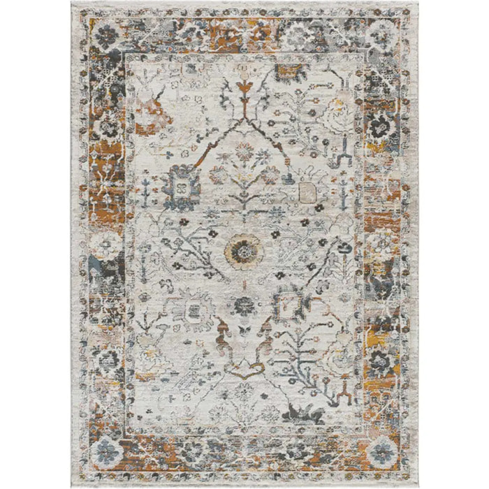 SPRINGS Alfombra estilo vintage de pelo corto multicolor, varias medidas disponibles