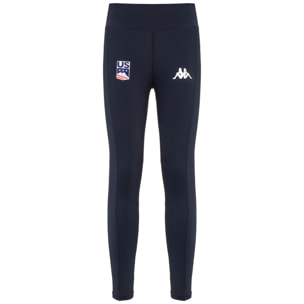 Kappa - Pantaloni Donna Blu - Kombat Day Us