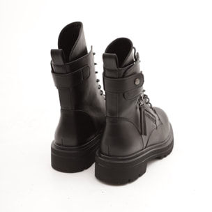 ANFIBIO ZIP CINTURINO CHOCOLA' NERO