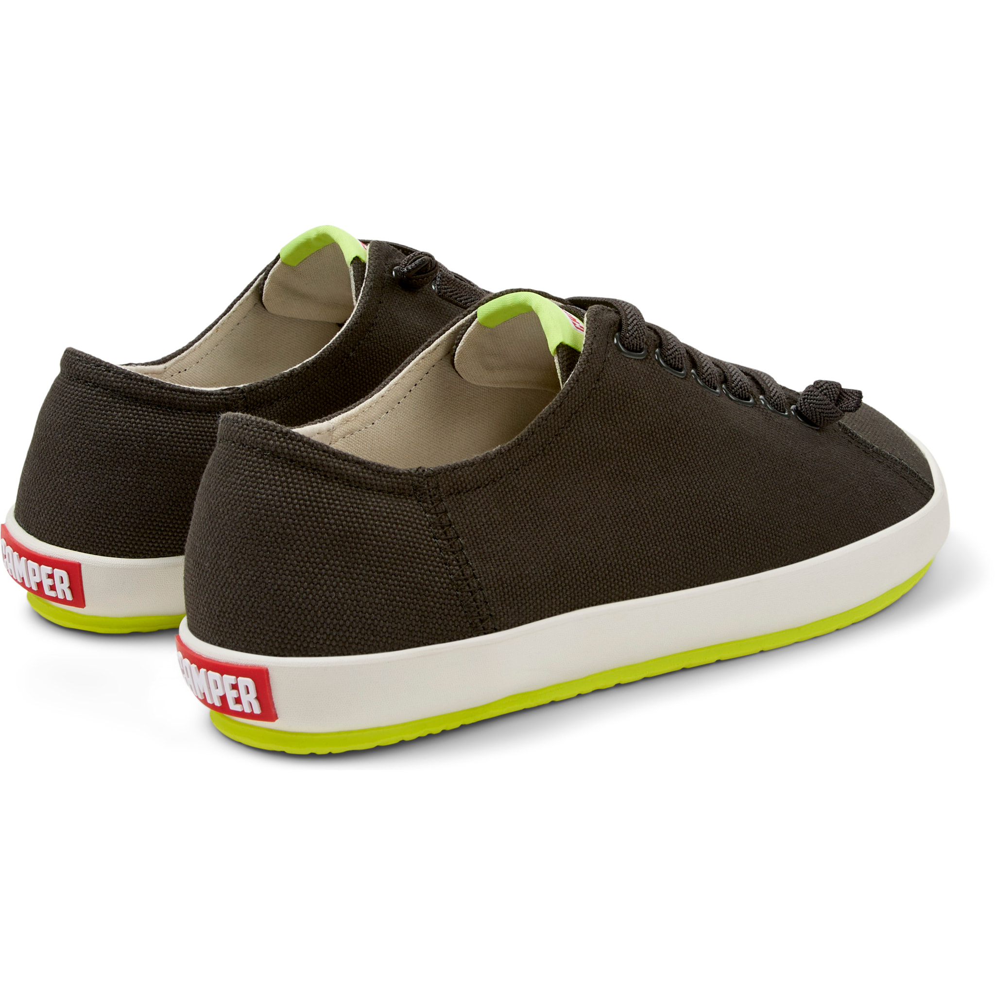 Sneakers - CAMPER Peu Rambla Vulcanizado - Grigio - Tessuto naturale