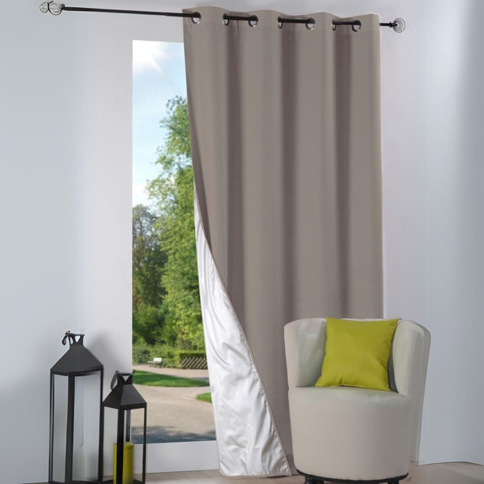 Rideau thermique été - Beige