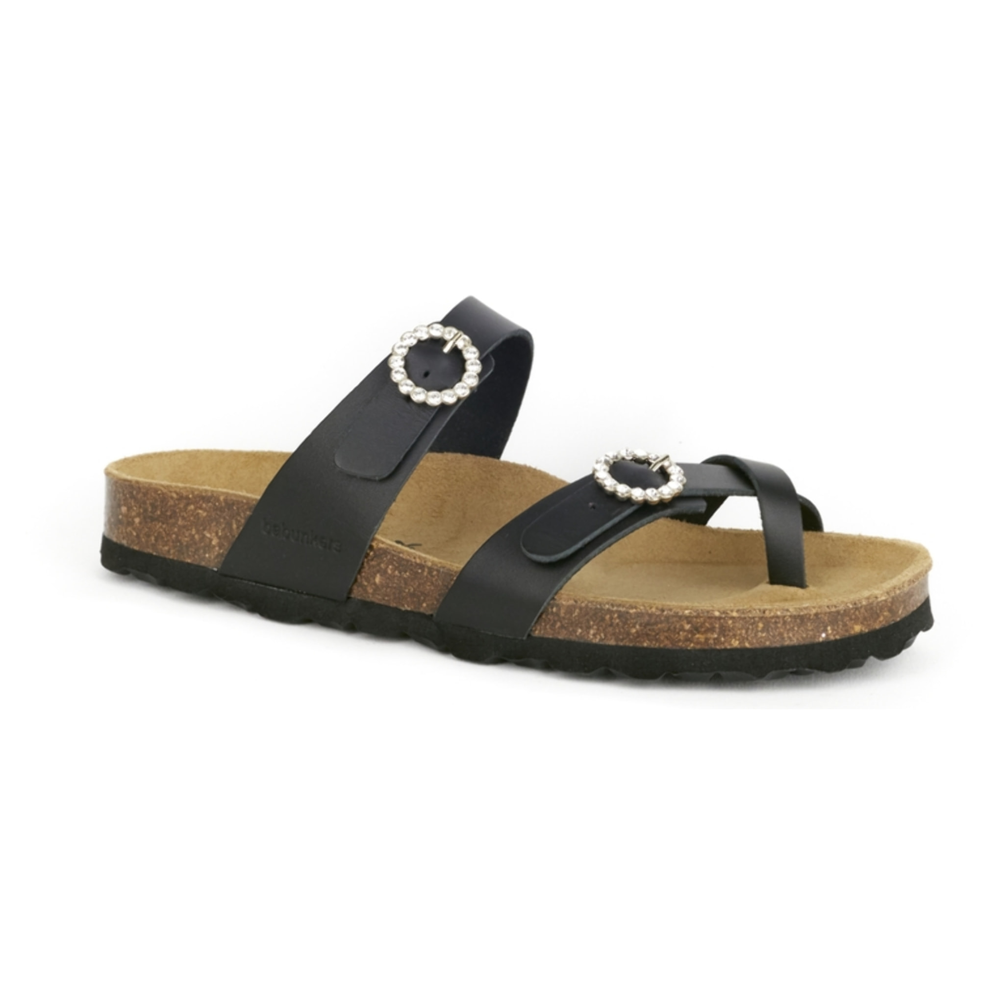 SANDALIA SANXENXO BABUNKERS NEGRO